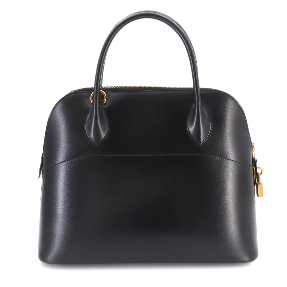 Hermes Bolide 31 2-way Hand/Shoulder Handbag, Box Calf Leather, Black, 〇Z St... - Picture 2 of 9